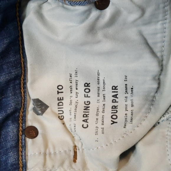 Madewell Curvy High-Rise Skinny Jeans: Drop Step-Hem,Size 24 - Picture 7 of 15